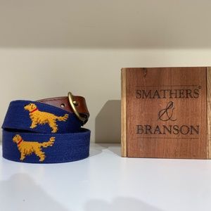 Golden Retriever Belt by Smathers and Branson NWT & Box